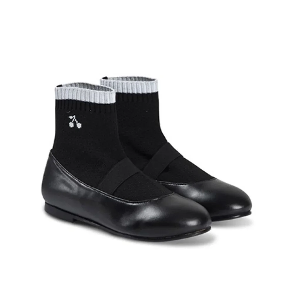 ** KIDS ** Bonpoint "Lula" Mary Jane Sock Flats, size 32. - Picture 1 of 8
